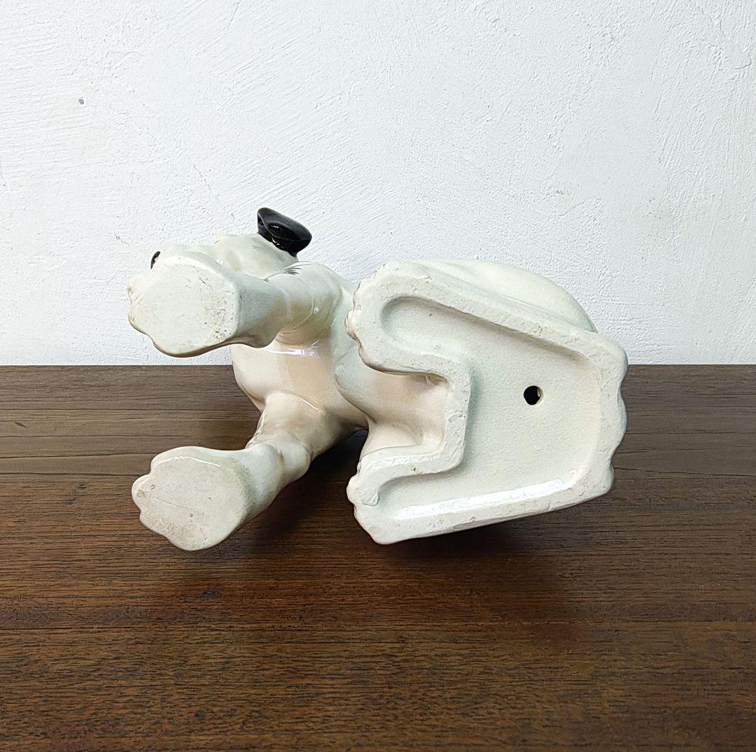 美品【Victor】ビクター 陶器 ニッパー犬 H31.5cm