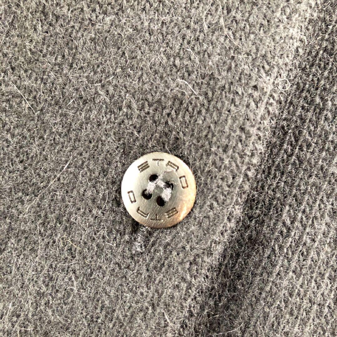 ヨーガンレール*ロングコート　カーディガン　羽織　フード付 グレー