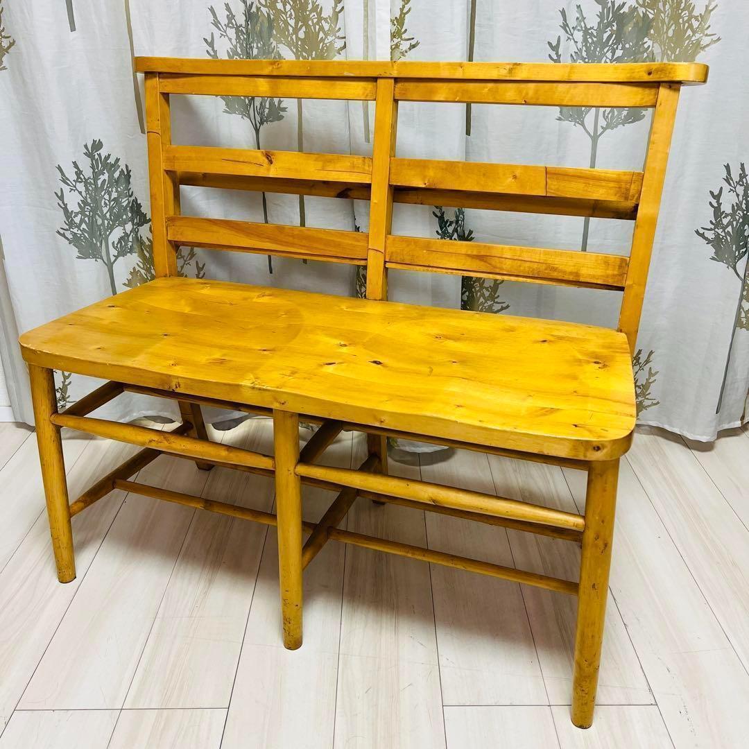 チャーチベンチ　教会　チェア　2人掛け