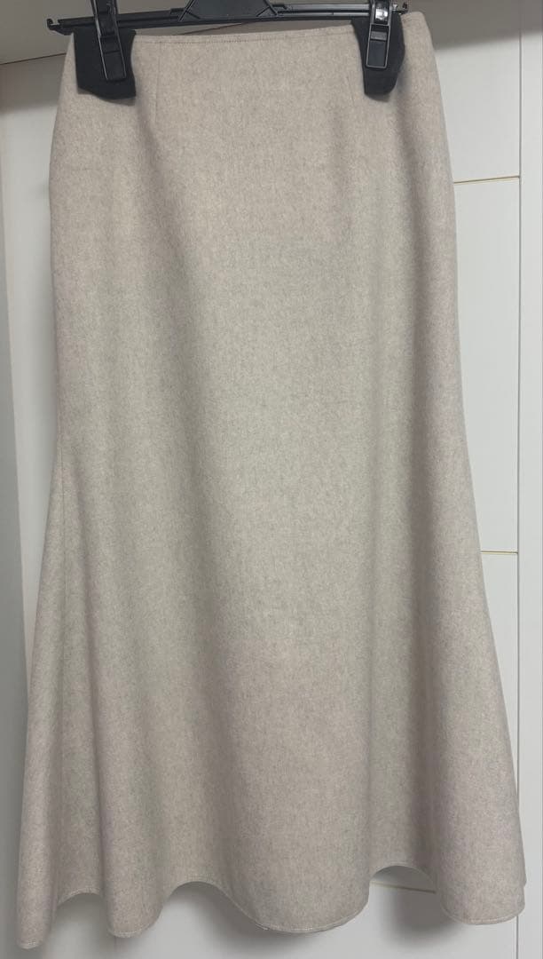 yori ヨリウールマーメードスカートアイボリー38