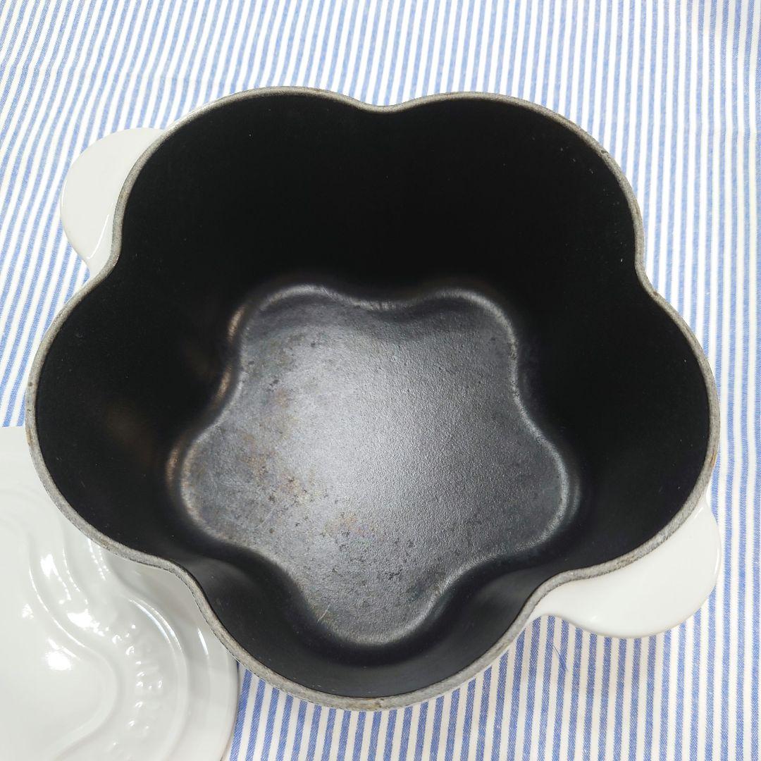 ル・クルーゼ　フルール 両手鍋