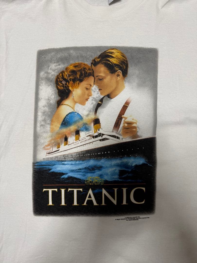 タイタニック　TITANIC　Tシャツ　ヴィンテージ　デッドストック級　90s
