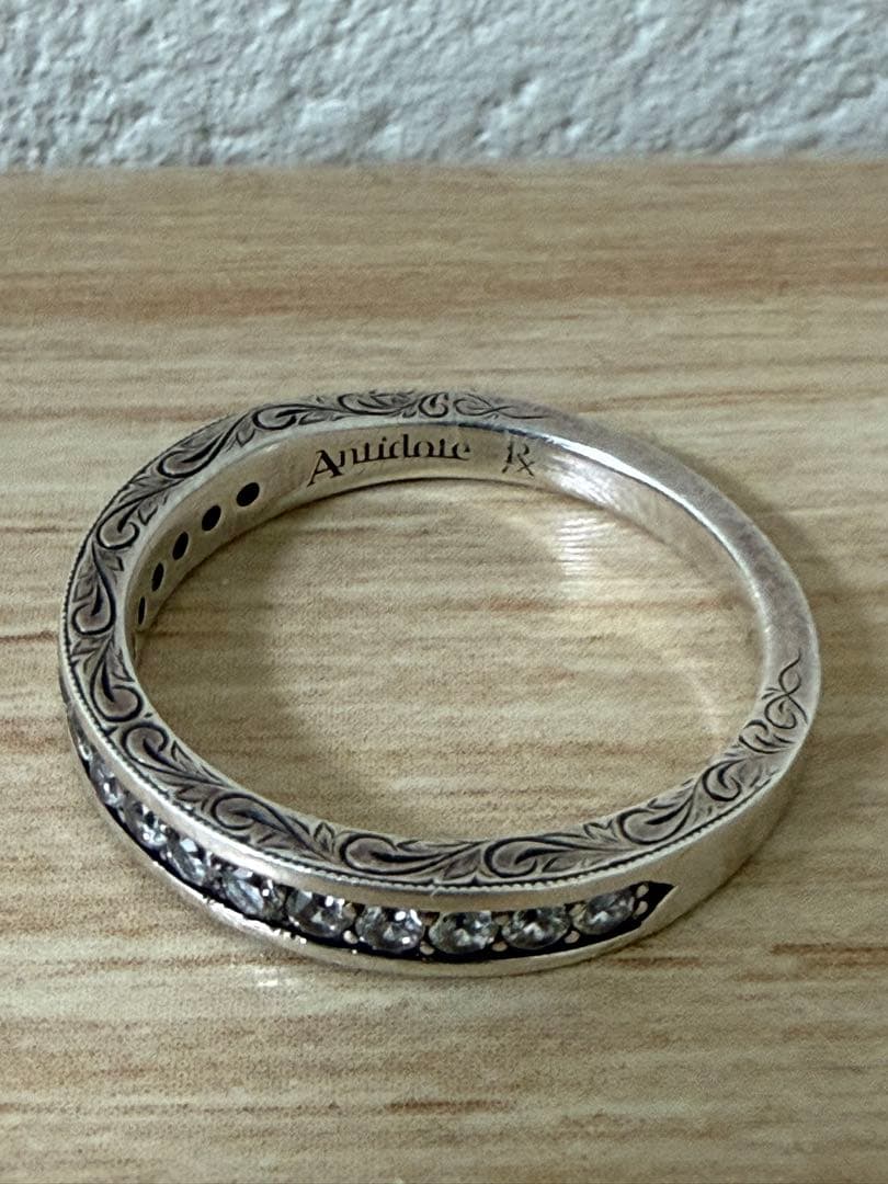 ANTIDOTE BUYERS CLUB「Engraved Pave Ring」