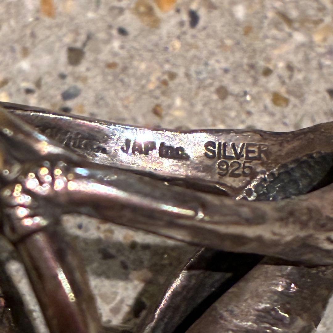 JAP工房 925 シルバー SPAWN バイオレーター 約21号リング指輪