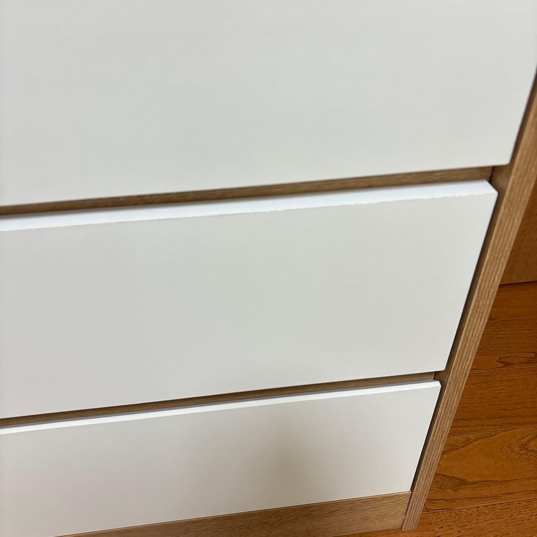 80cm 3段チェスト