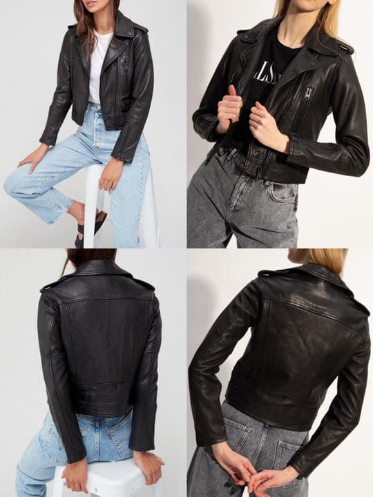 定価64900円　タグ付き　ALLSAINTS レザー バイカー ジャケット