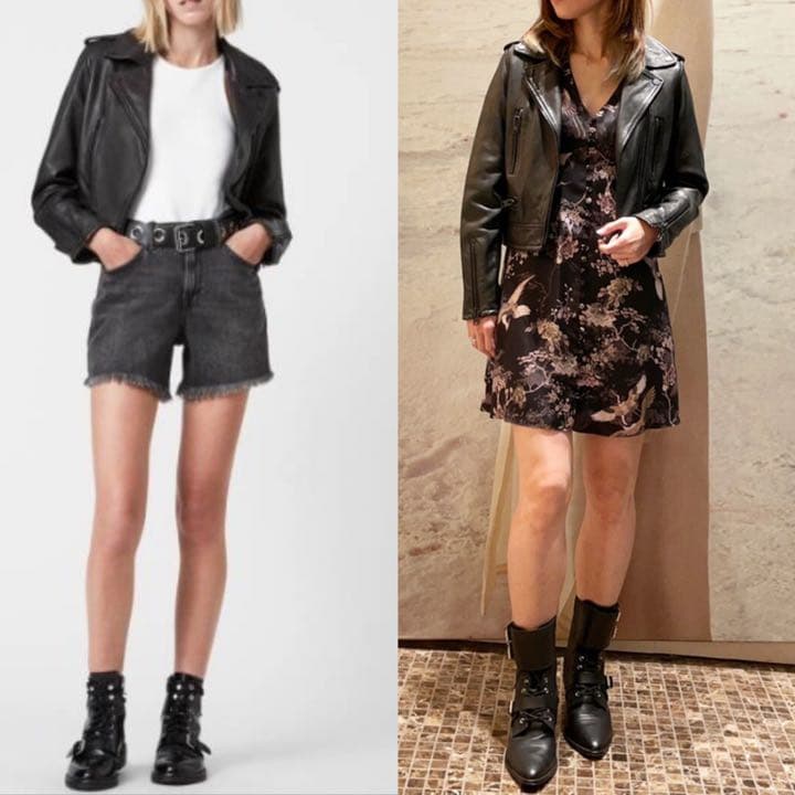 定価64900円　タグ付き　ALLSAINTS レザー バイカー ジャケット