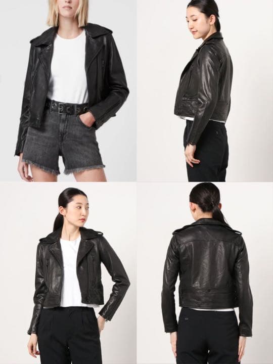 定価64900円　タグ付き　ALLSAINTS レザー バイカー ジャケット