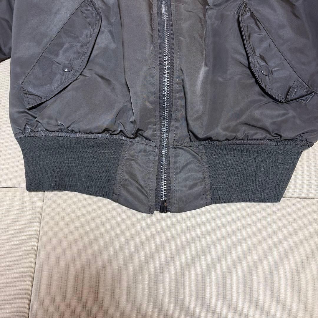 80s アルファインダストリーズ MA-1 usa 旧黒タグ　Mサイズ