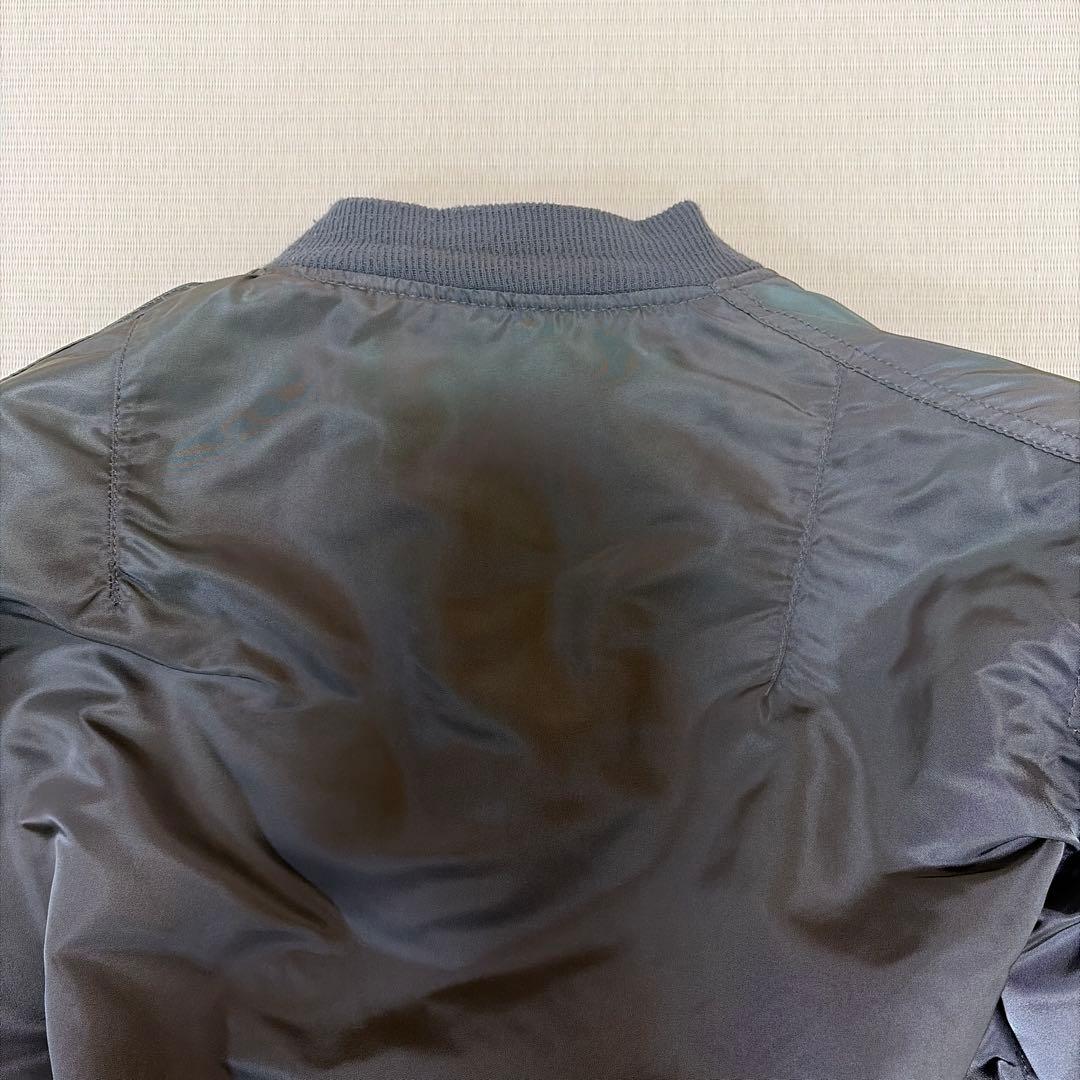 80s アルファインダストリーズ MA-1 usa 旧黒タグ　Mサイズ