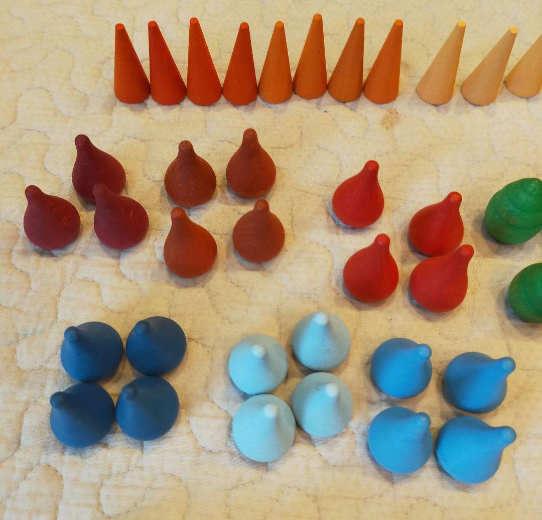 グラパット grapat まとめ売り まんだら 積み木 128個