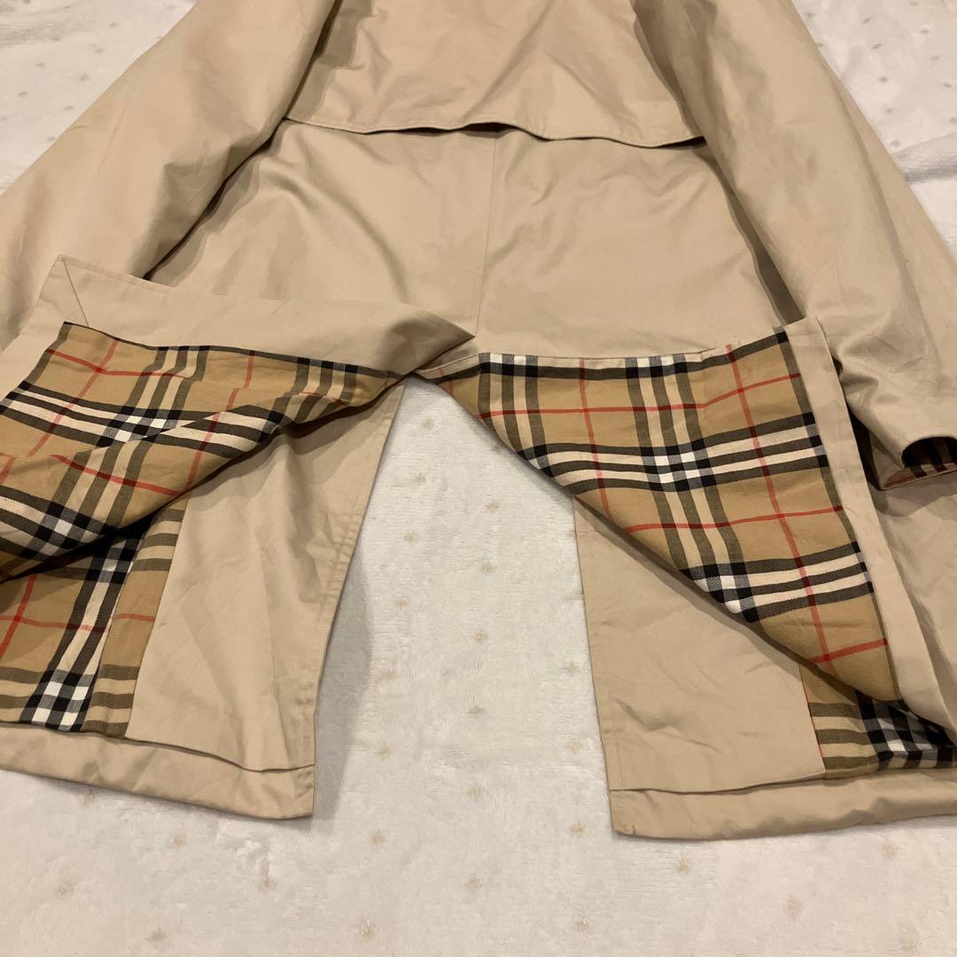 Burberrys 80-90英国製 ステンカラーコート　ダブルフェイス