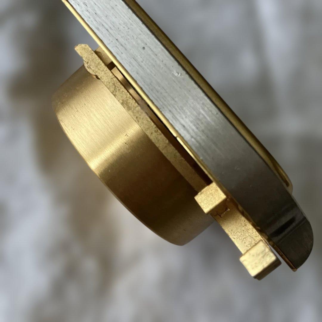 【極美品・液漏れなし】カルティエ サントス トラベルクロック 7508