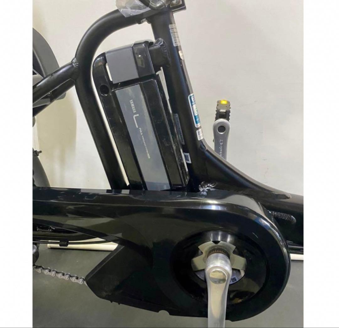 1年保証 ブリヂストン　20インチ　子供乗せ　3人乗り　黒色　電動アシスト自転車