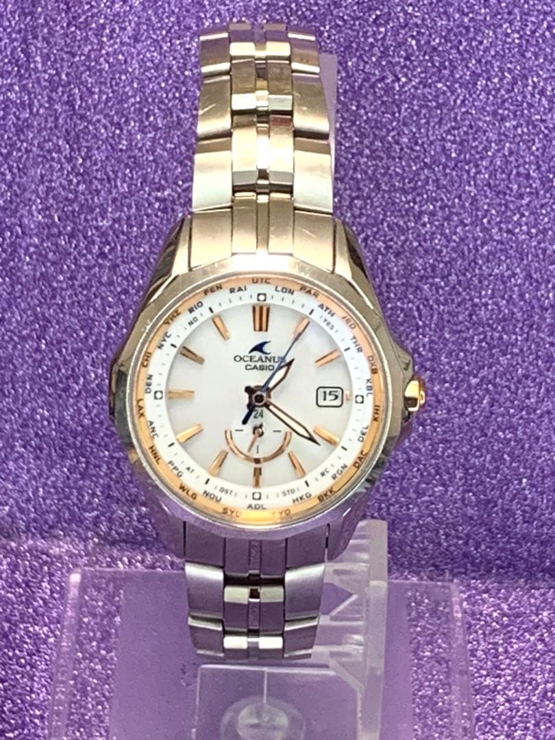 CASIO カシオ OCEANUS オシアナス OCW-S340-7AJF