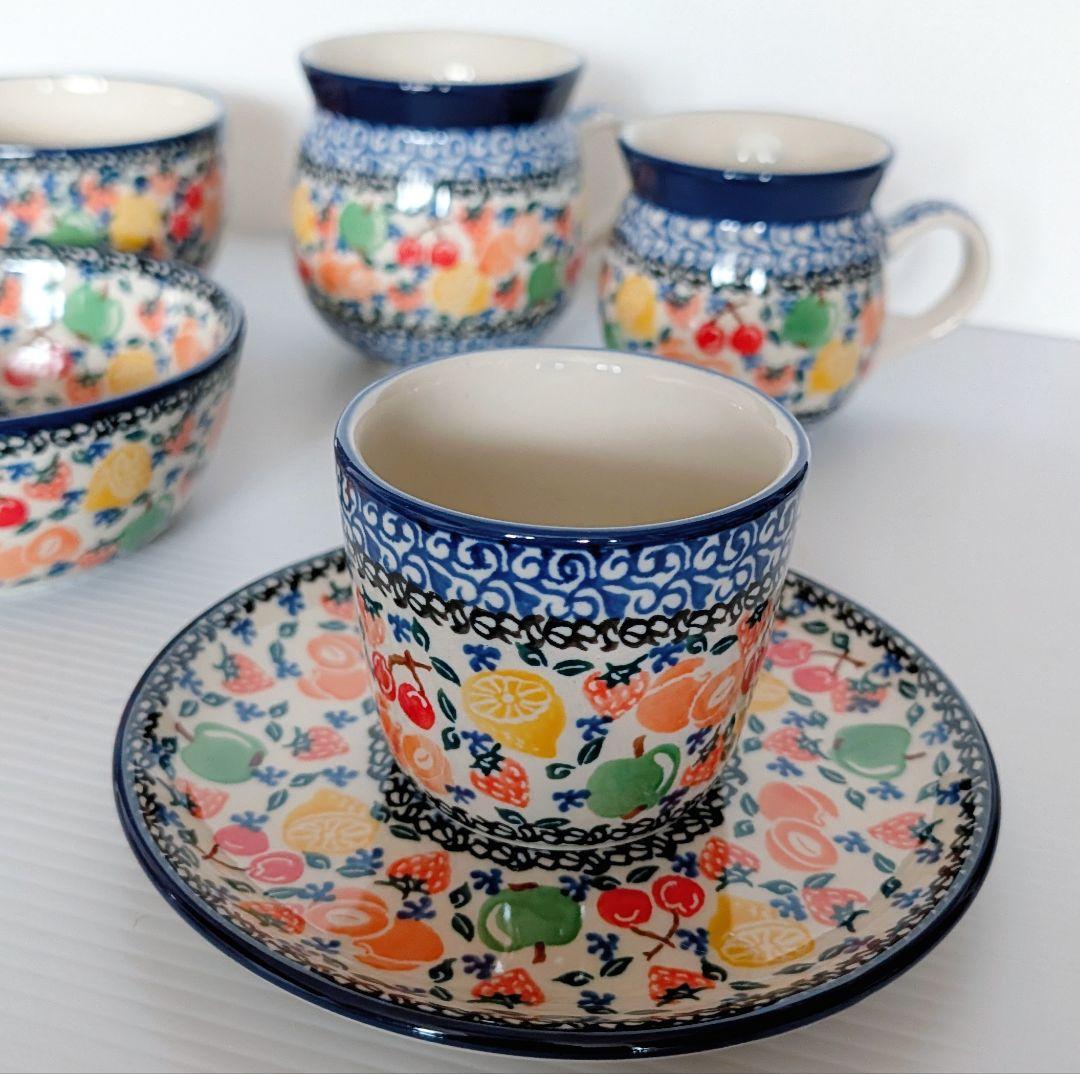 ポーリッシュポタリー アルテ フルーツセット♡.*・゜