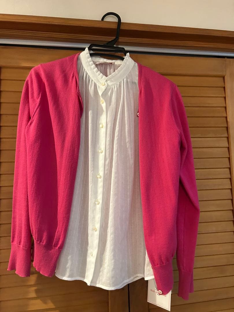 オールドイングランド　新品未使用 白半袖ブラウス