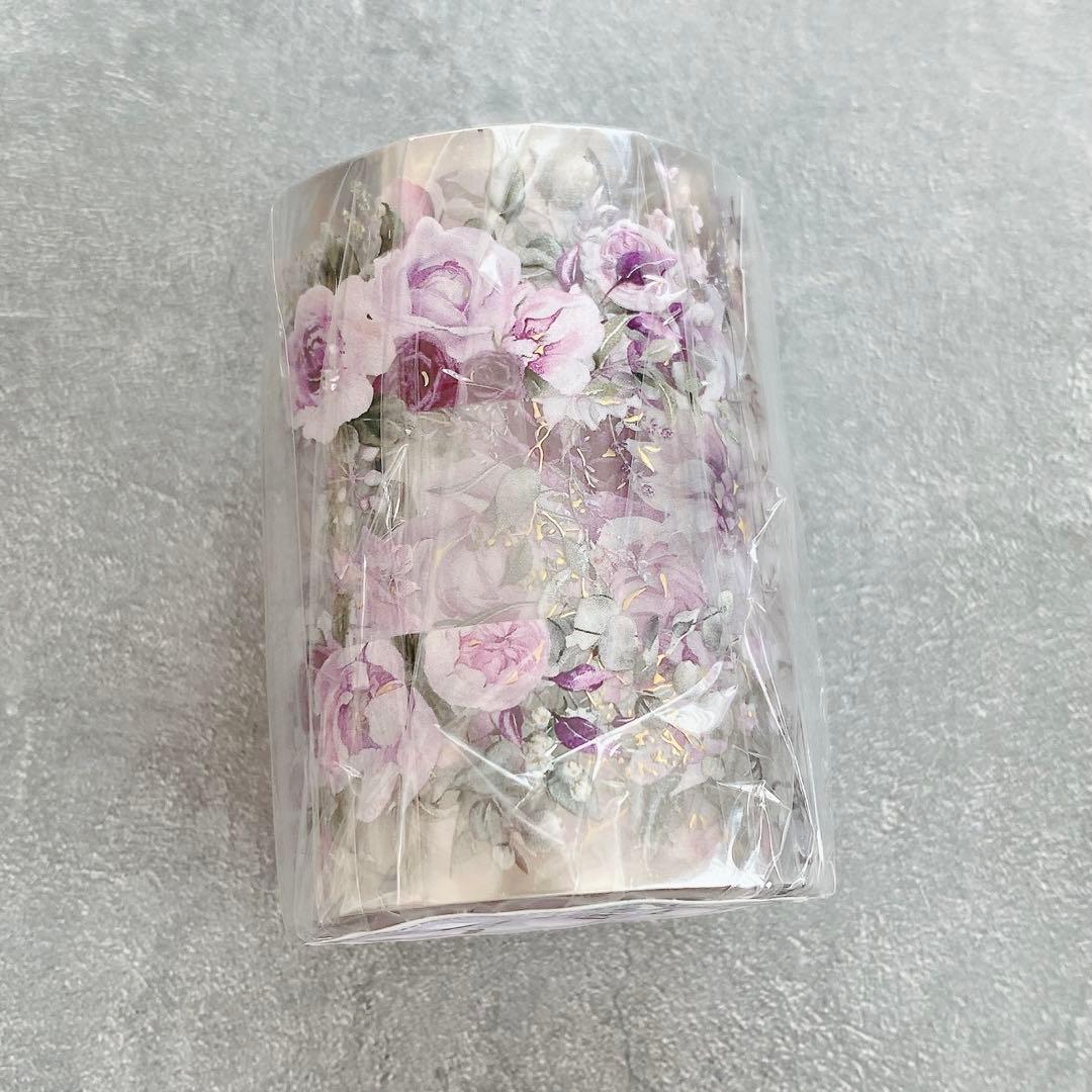 ⭐️SALE⭐️ 壹洱原创《紫薰》海外マスキングテープ　マステ 【1927】