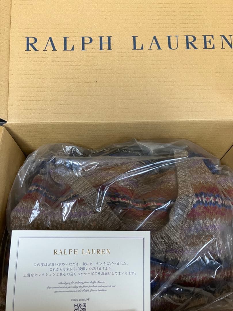 新品未使用　ラルフローレン　セーター　Mサイズ