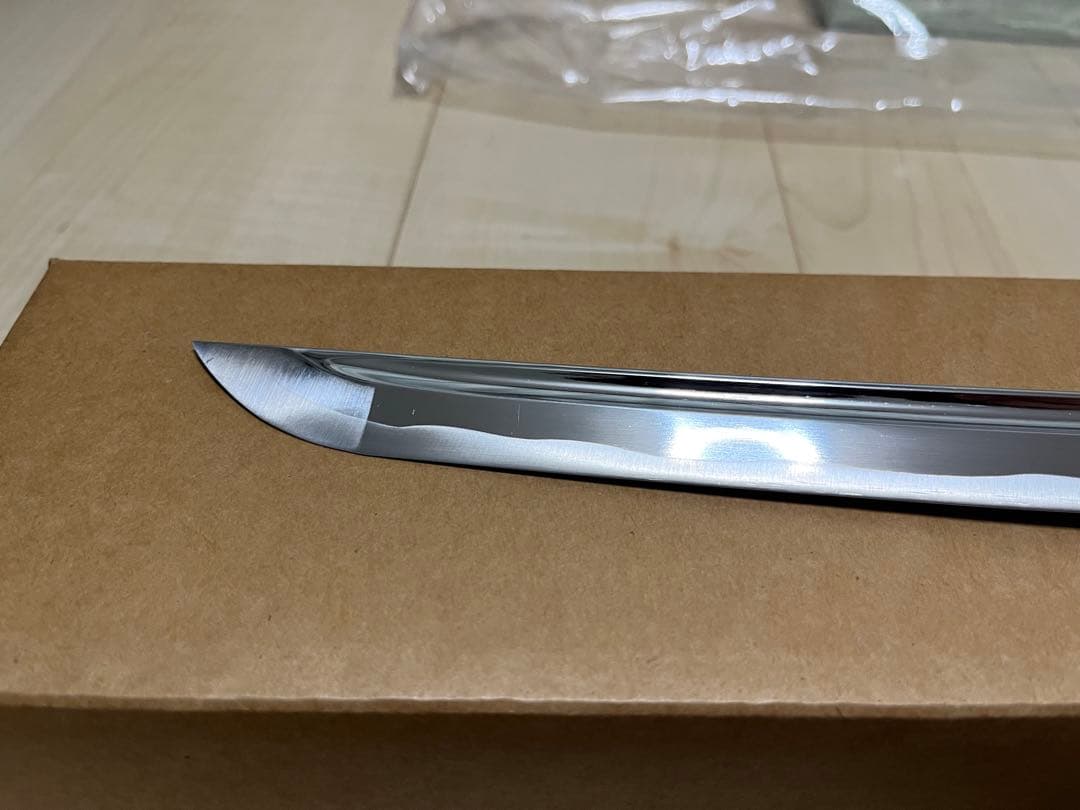 日本アンティックギャラリー　大小セット　居合刀　模造刀 黒柄　五郎入道政宗