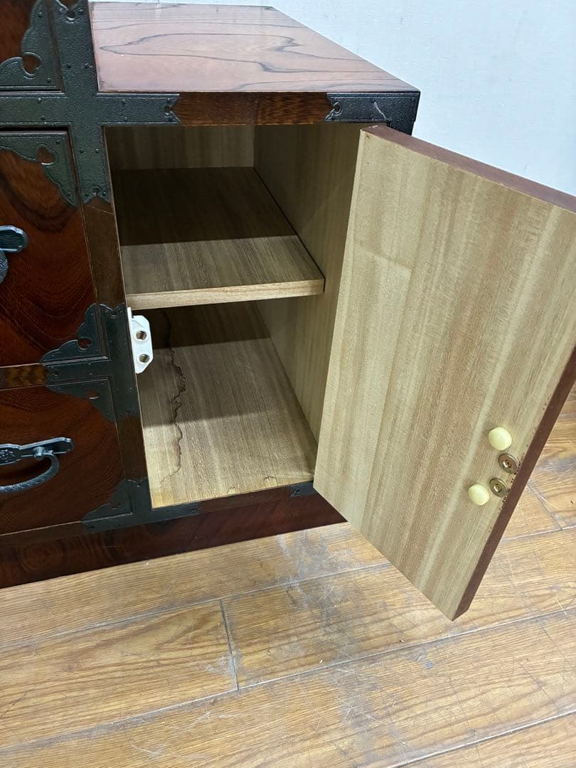 管462☆民芸家具☆時代箪笥☆階段箪笥