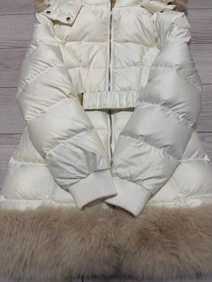 ジャケット・アウター Randy belted fur padded jacket