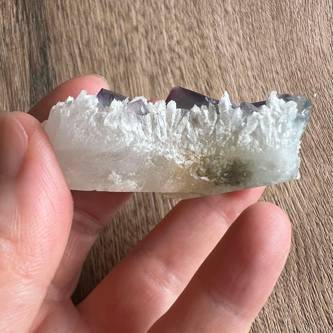 八面体 フローライト P20 水晶 共生 鉱物 標本 原石