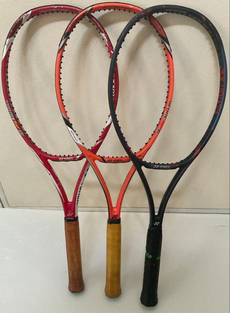 YONEX テニスラケット 3本