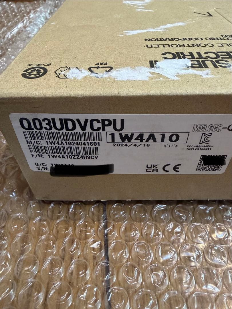 三菱電機　Q03UDVCPU シーケンサ