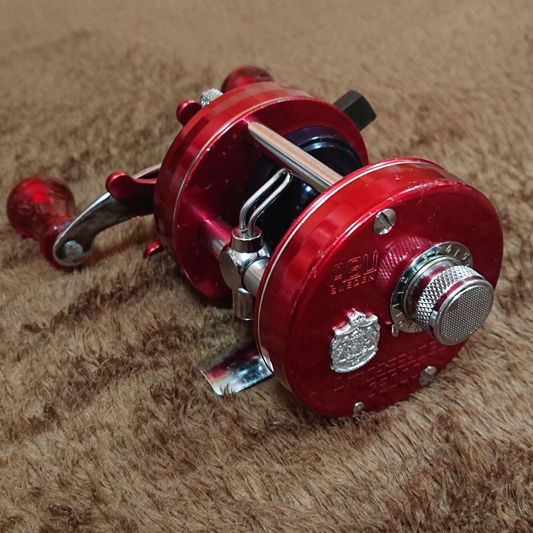 【カスタム】アブガルシア アンバサダー 2500C レッド