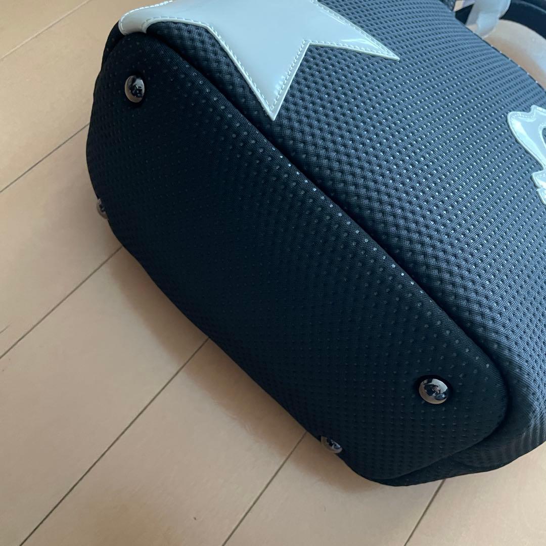 HYDROGENミニトートバッグ -スカルとスターデザイン