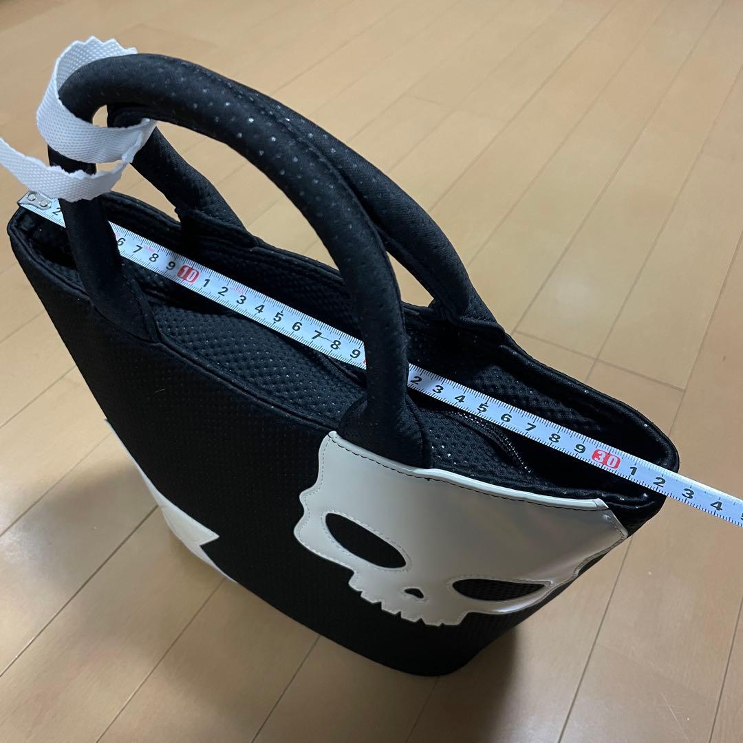 HYDROGENミニトートバッグ -スカルとスターデザイン