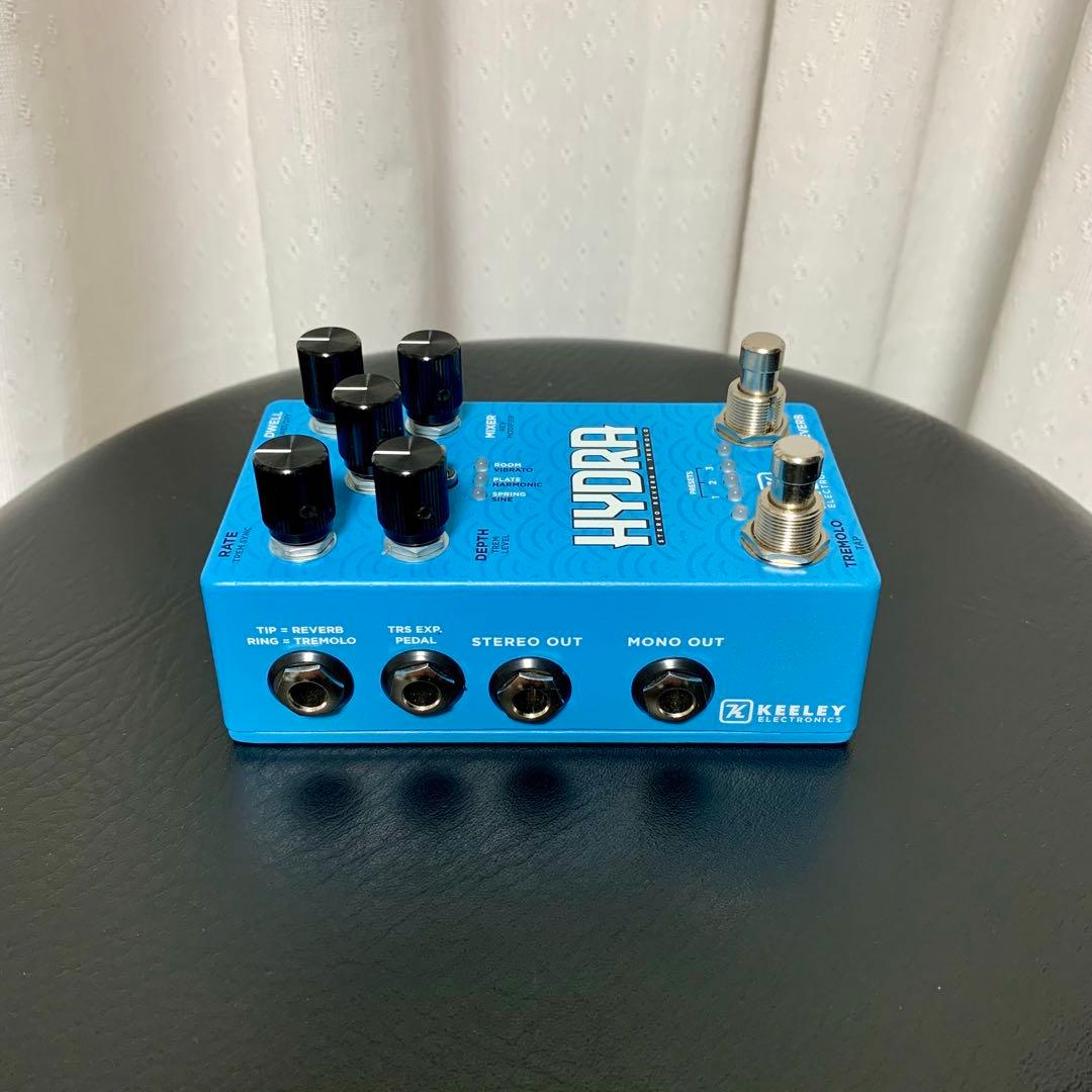 ギター Keeley HYDRA Stereo Reverb & Tremolo