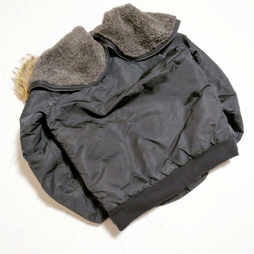 【USA製】スピワック N-2B フライトジャケット 黒　scovil М