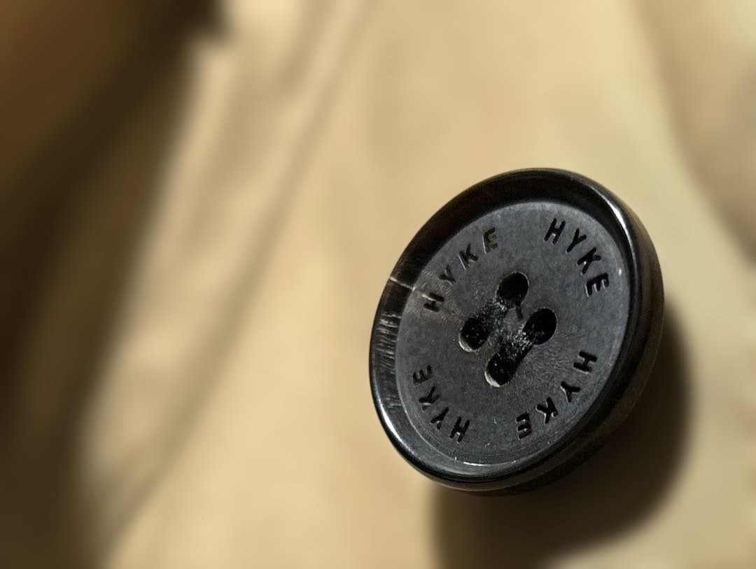 【美品】HYKE/ハイク　トレンチコート レギュラー フィット 3