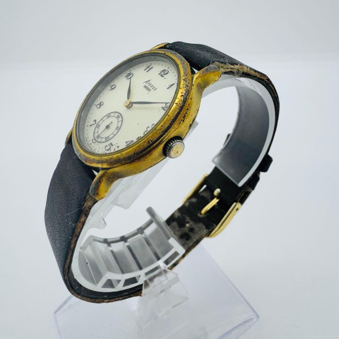 ✨SEIKO✨セイコー✨アベニュー✨ホワイト文字盤✨2K23-6120✨腕時計✨