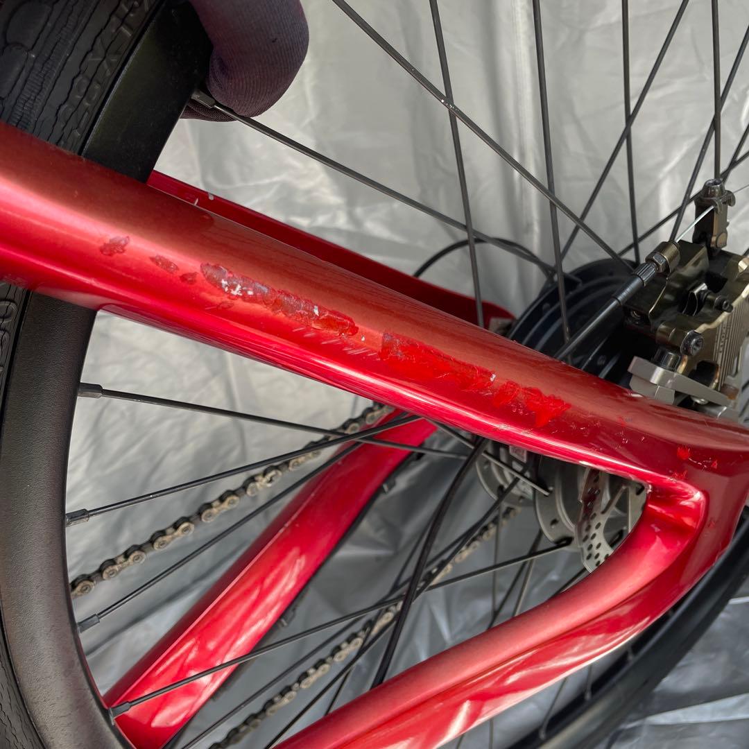 【送料込み】カーボン 電動アシスト自転車