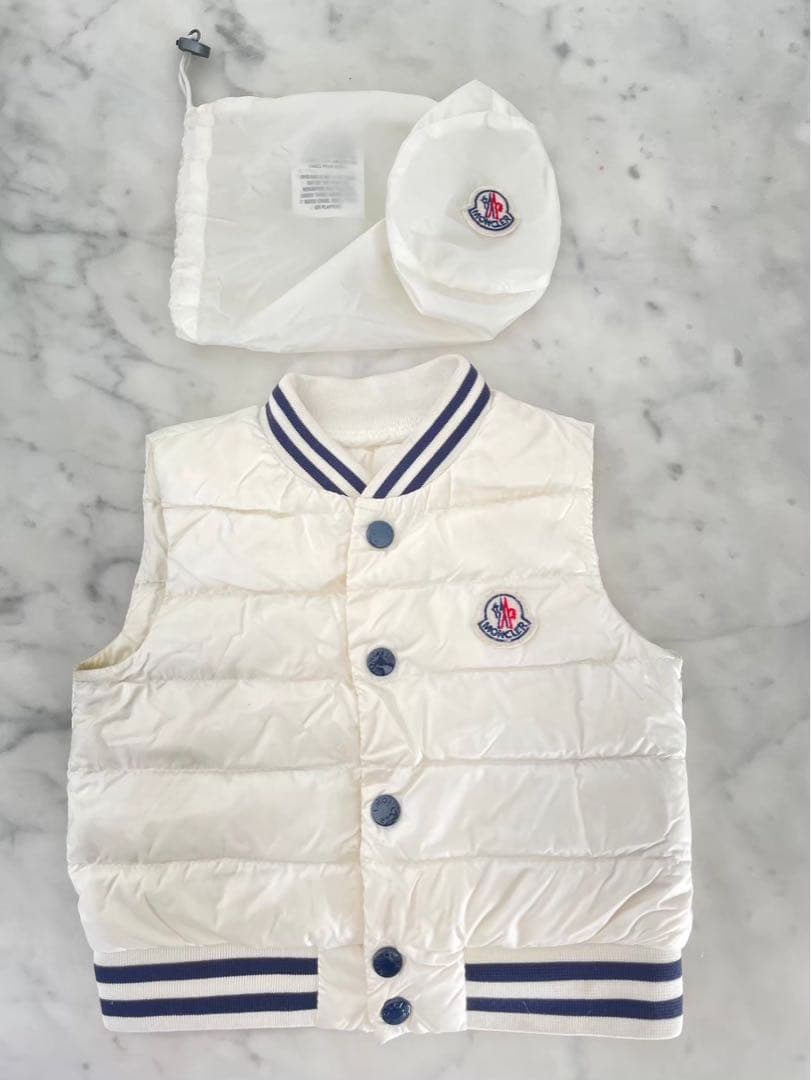 美品　モンクレール ベビー　ダウンベスト　TIMOTHEE 68㎝　70㎝