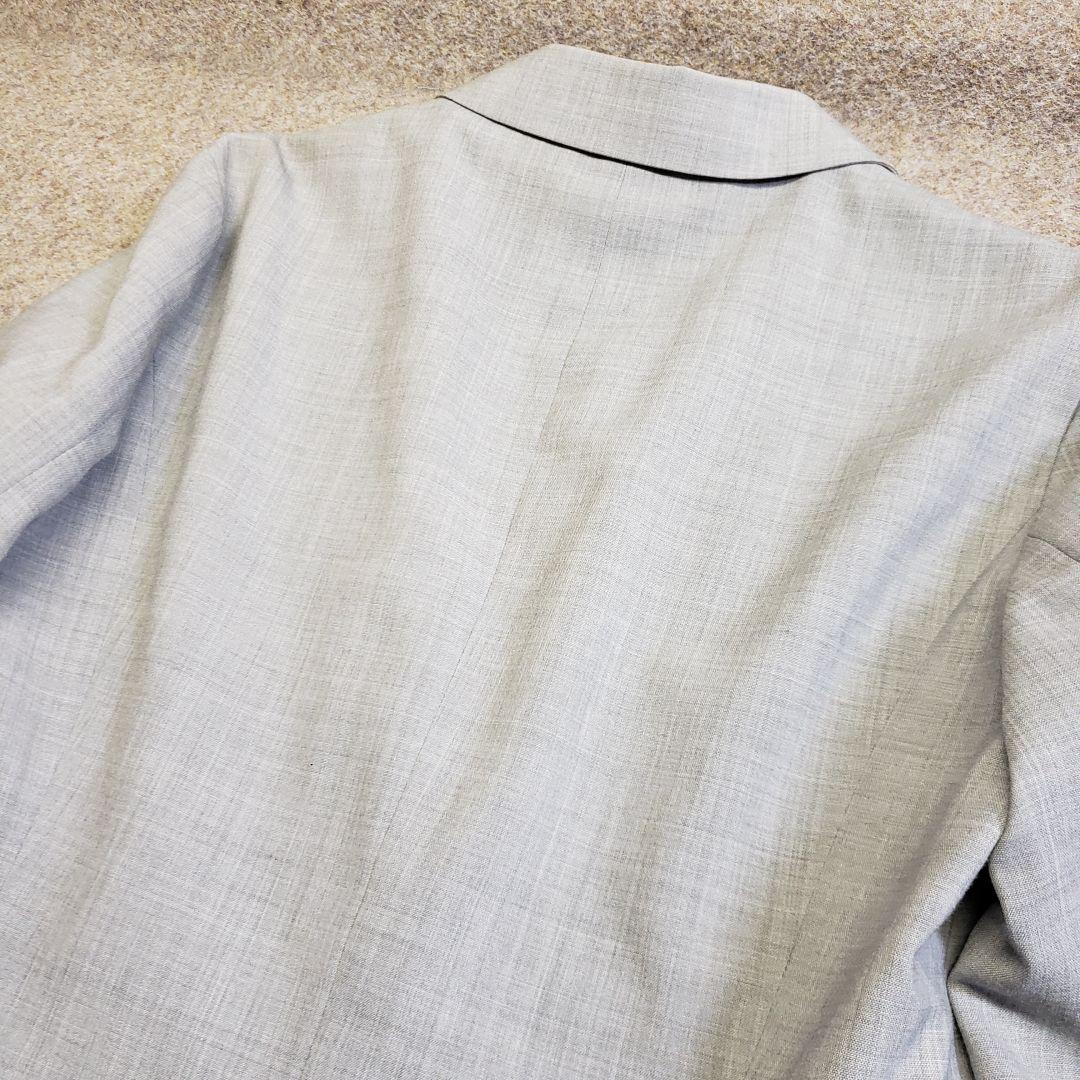 モラビト　パンツスーツ上下　セットアップ　グレー　38 u6542c