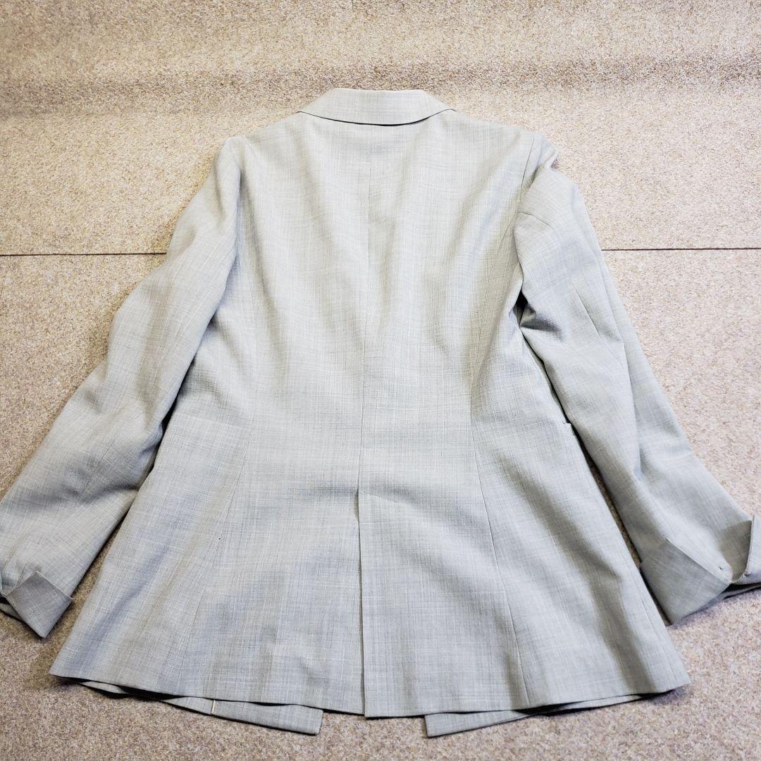 モラビト　パンツスーツ上下　セットアップ　グレー　38 u6542c