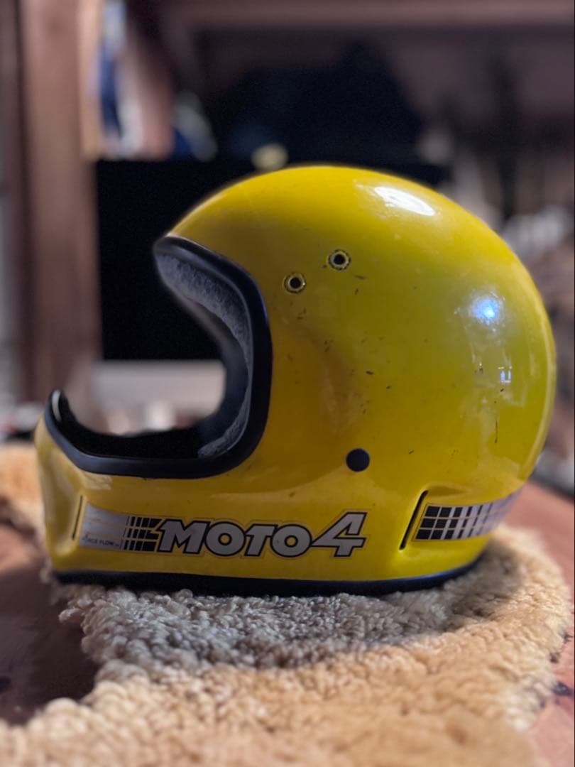 BELL MOTO-4 フルフェイスヘルメット イエロー　58cm