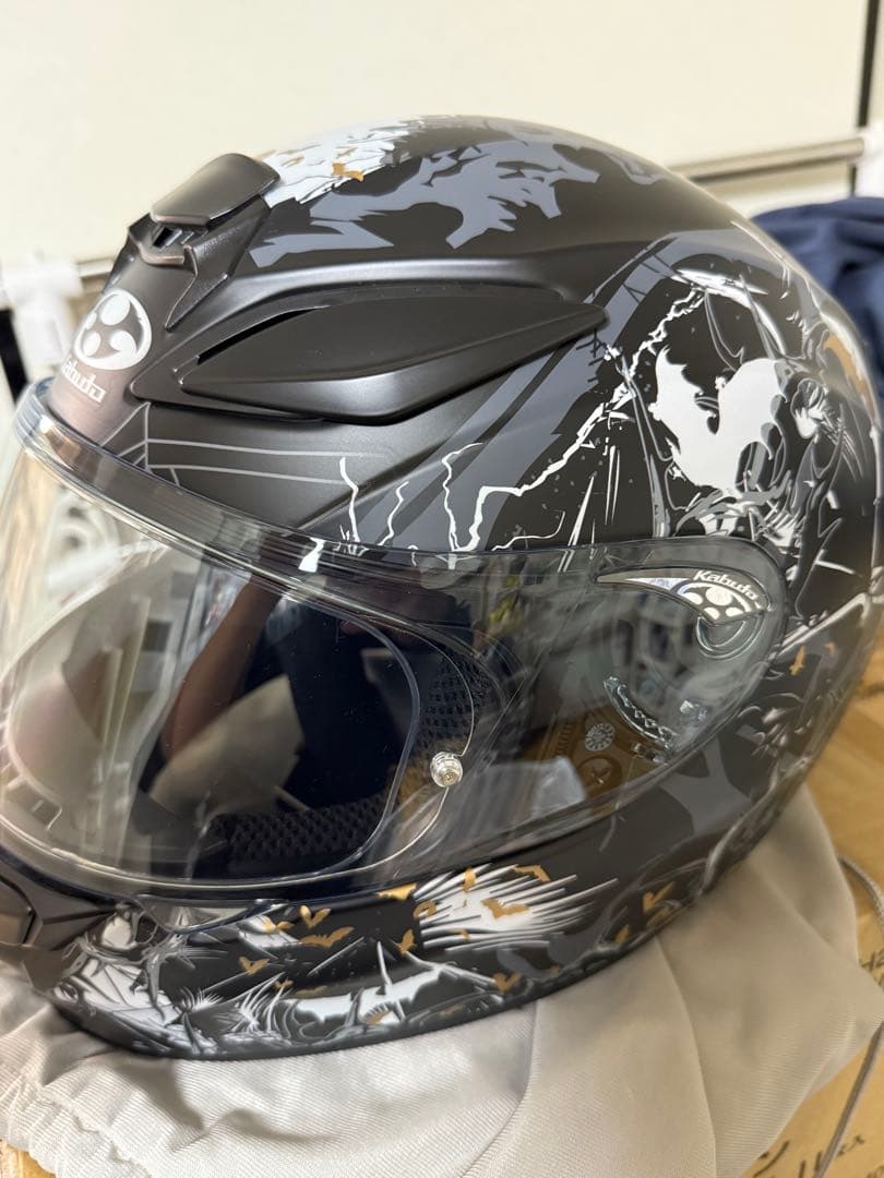 Kabuto フルフェイスヘルメット SHUMA NIGHTER　ピンロック付き