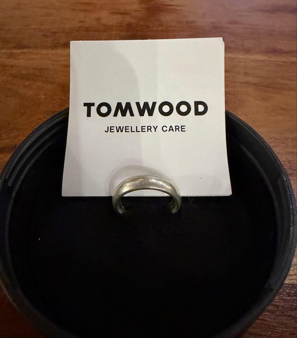 アクセサリー TOMWOOD / Classic Band Medium Satin ring