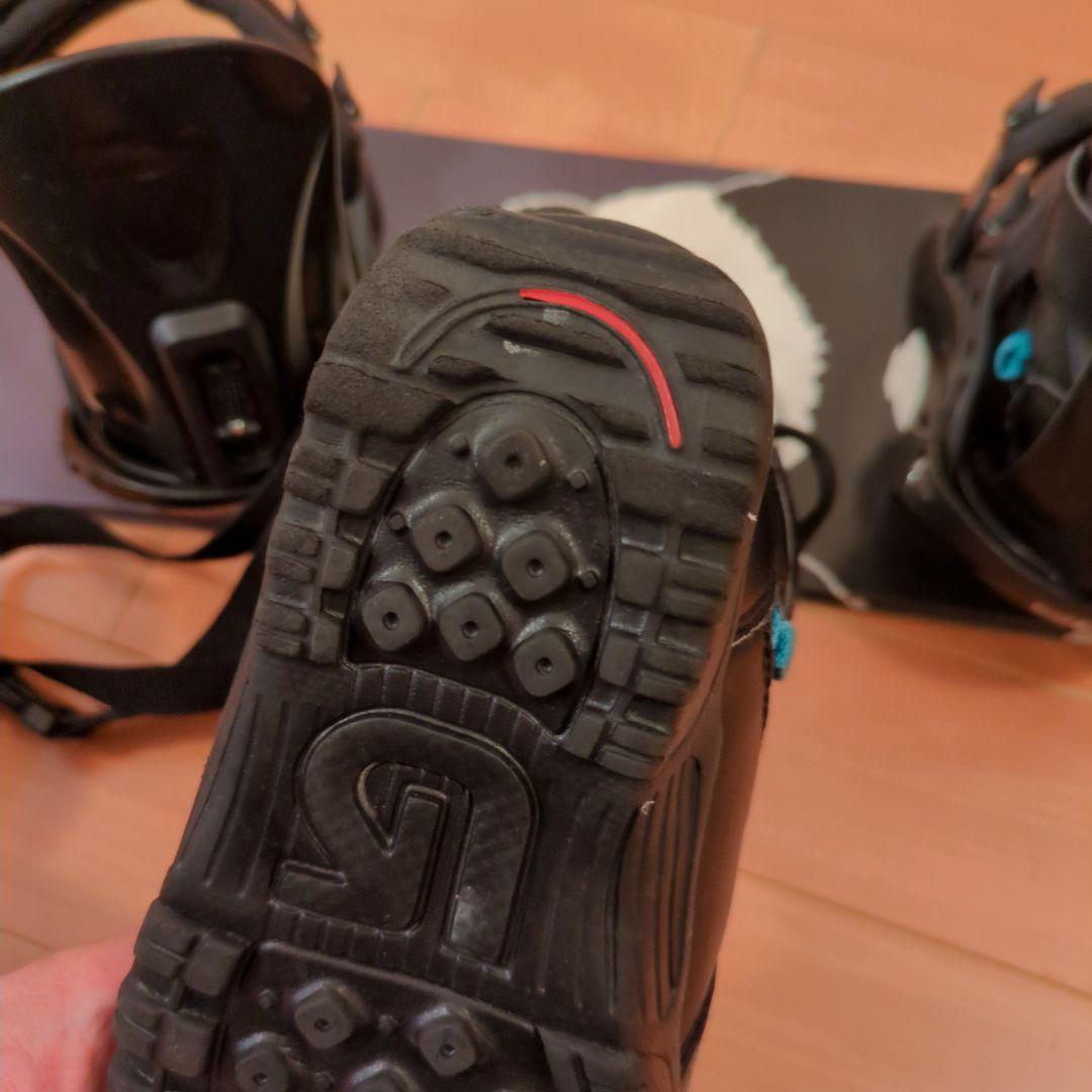 Charm スノーボード パンダデザイン　BURTONブーツ　3点セット