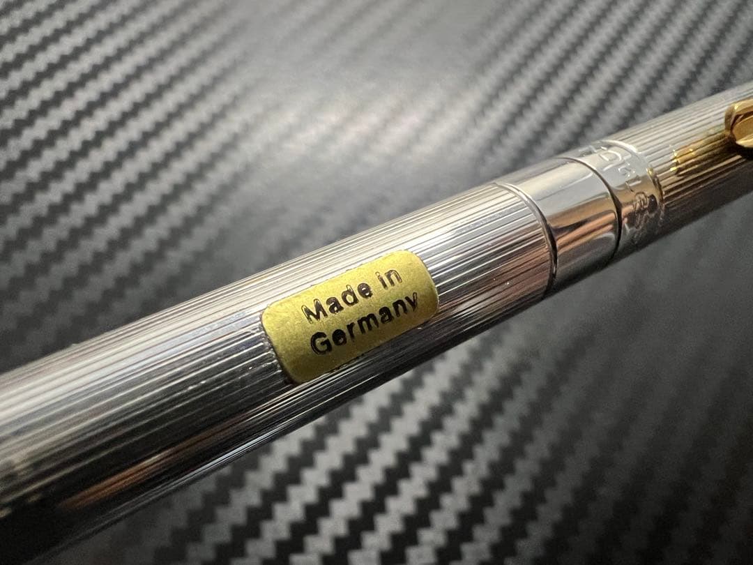 未使用に近い モンブラン ペンシル 0.5mm ノブレス スターリングシルバー