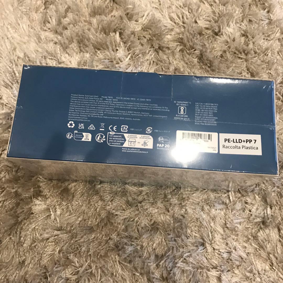 新品未開封 Anker Eufy SoloCam S340 ソーラー 屋外カメラ