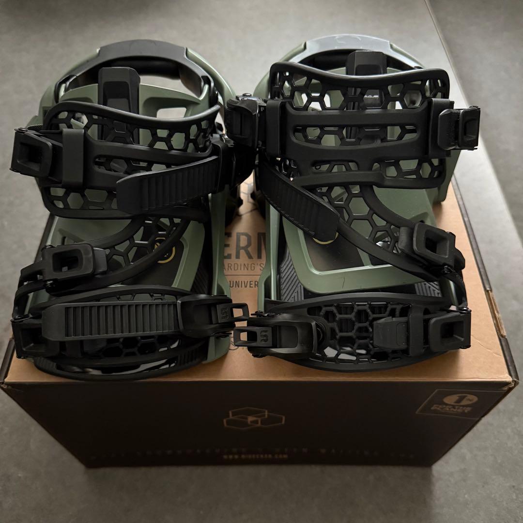 Nidecker Supermatic ビンディング オリーブグリーン