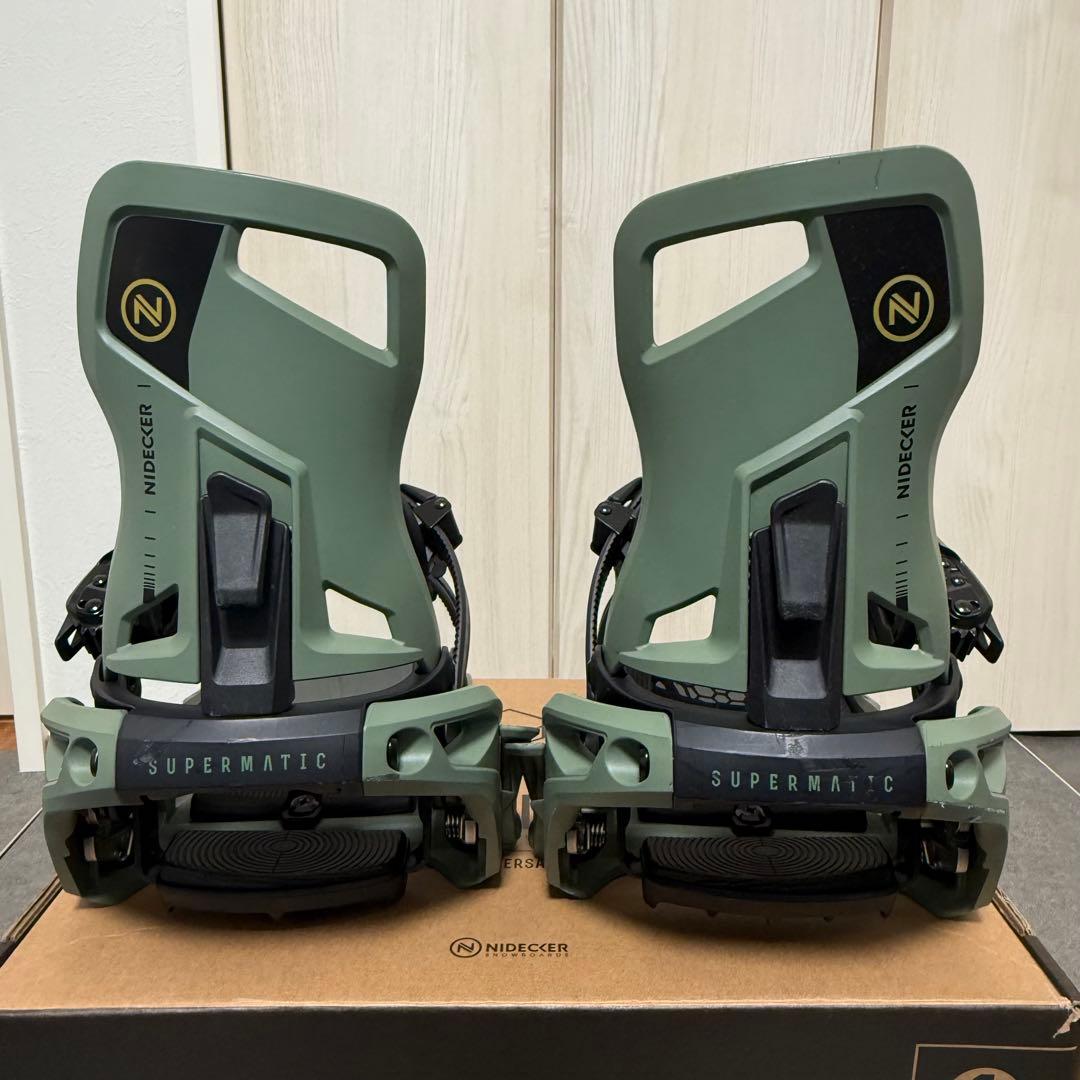 Nidecker Supermatic ビンディング オリーブグリーン