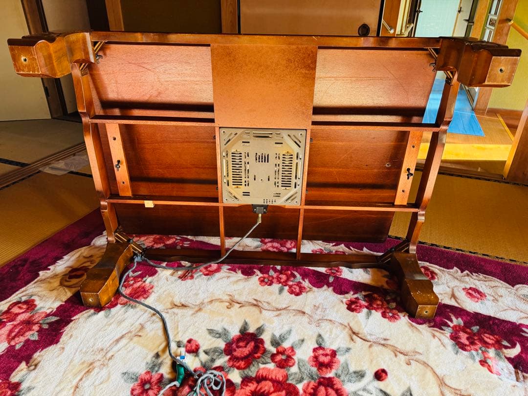 コタツ テーブル インテリア 座卓 暖房 ちゃぶ台 120cm 食卓 レトロ