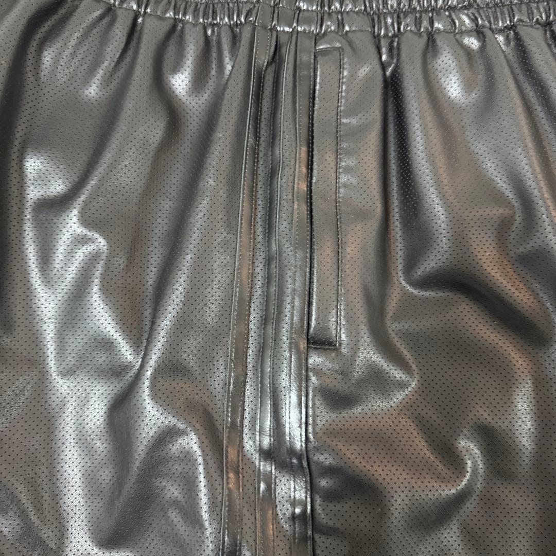 adidas Originals プレミアム トラックパンツ フェイクレザーXL